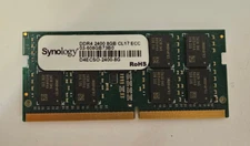 Synology SODIMM  ECC RAM DDR4 D4ECSO-2400-8G