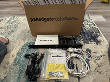 Fortinet FortiGate-60D Network Firewall w/ Rack Mount, All accessories, & Box