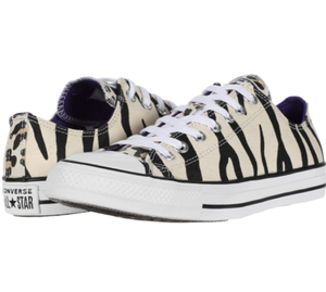 converse zebra low