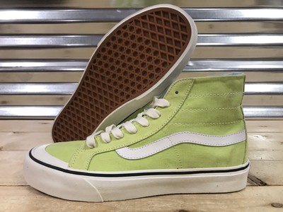lime green high top vans