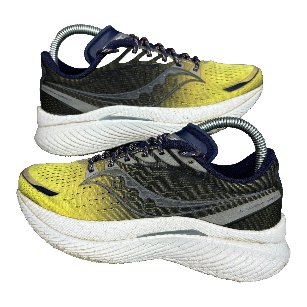 Saucony Endorphin Speed 3 Night Light Yellow Womens Running Shoes - Size UK 5.5