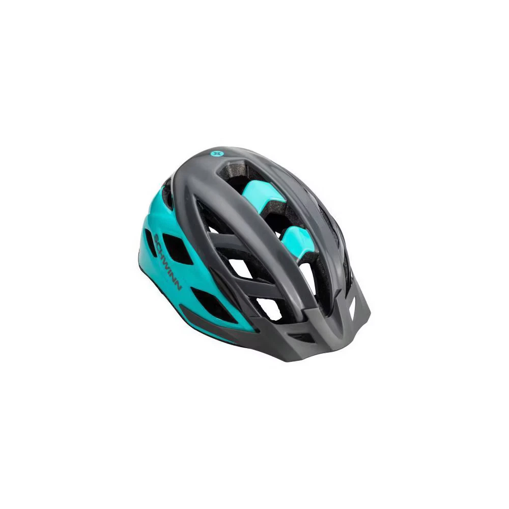 Adults Cycling Helmet 14+YR Gray Schwinn Dash Adult Gray/Teal Review