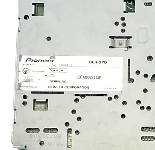 Pioneer Carrozzeria DEH-970 CD Receiver High-Quality Audio