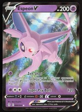 Pokemon Espeon V Holo SWSH07: Evolving Skies 064/203 DM