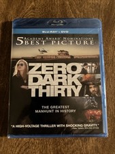 Zero Dark Thirty (2013) Blu-ray / DVD 2-Disc Set, NEW, SEALED (904)