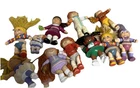 Vintage Cabbage Patch Kids Mini Figures x11 Original Dolls Job Lot
