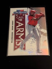 James Woods 2025 Panini Crusade Call to Arms Silver Prizm Washington 14