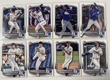 2025 Bowman Draft Kansas City Royals Team Set - Josh Hammond Sean Gamble 1st RC