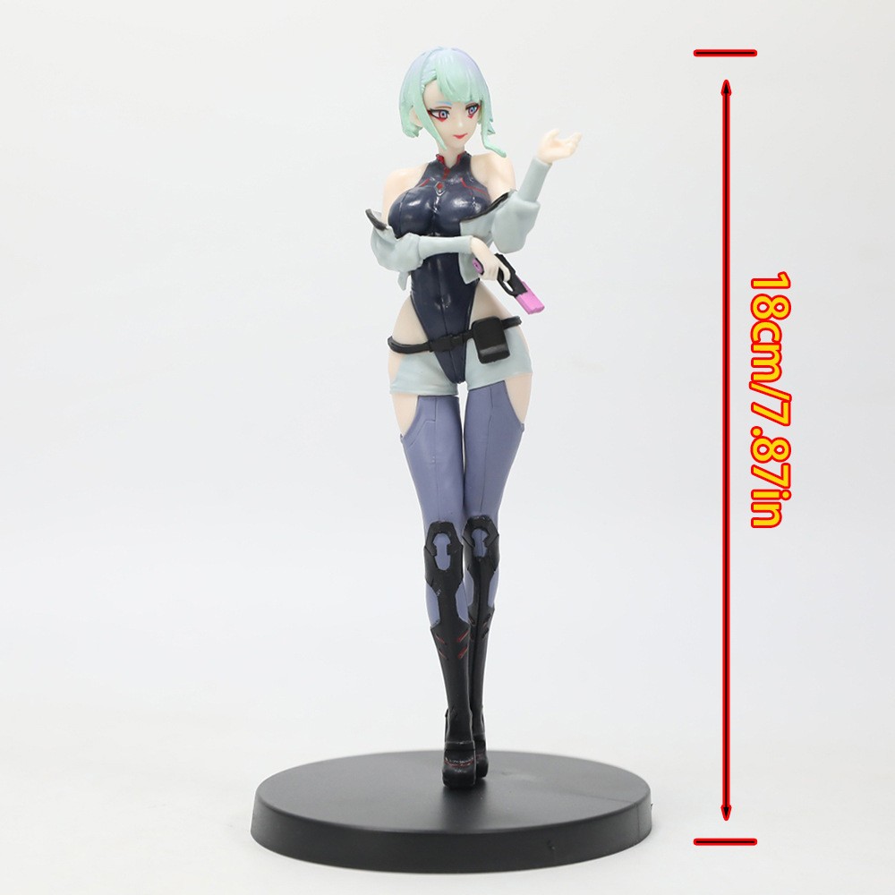 Figura de acción Cyberpunk Lucy de 7,9" juguetes