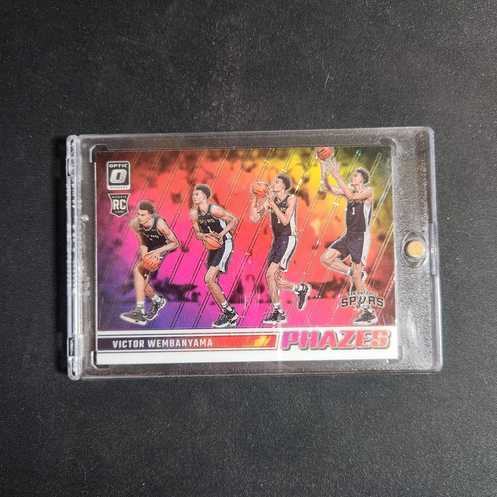 2023-24 Donruss Optic Victor Wembanyama Phazes RC SSP Case Hit #9 Spurs