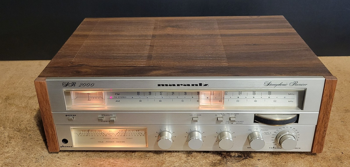 MARANTZ SR-2000 RECEIVER SERVICED-RECAPPED MADE IN JAPAN 1980's | eBay