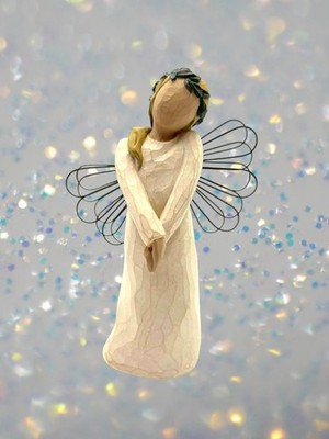 Willow Tree 2003 ''Celebrate'' Angel - Susan Lordi Demdaco Figurine