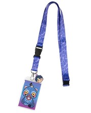 K-Pop Demon Hunters Lanyard Derpy Sussie Clear ID Badge Holder and Rubber Charm