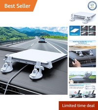 Compact Starlink Mini Dash Mount with Superior Suction for Reliable Connectivity