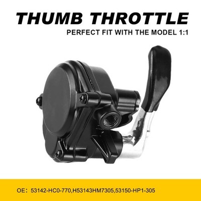 For Honda Thumb Throttle TRX450r TRX400ex trx 450r 300ex 400ex 250r BLACK NEW