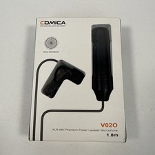 Comica Audio CVM-V02O Omnidirectional Lavalier Microphone w/ XLR 14.7' Cable 