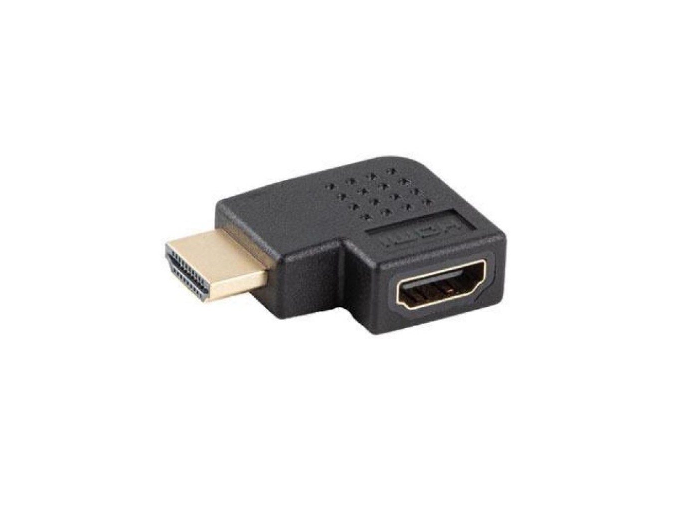 Lanberg Adaptador 4k Hdmi(M) A Hdmi(H) Angulo Izquierda, Video Adapter, Schwarz - Bild 3
