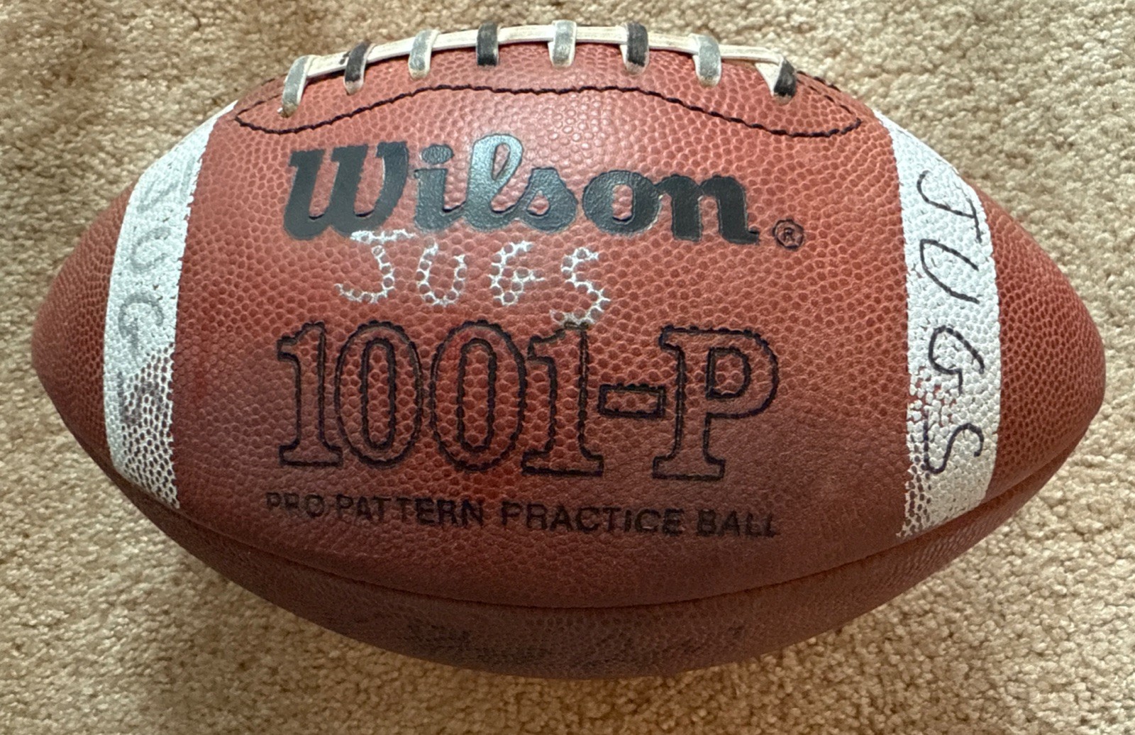 Friday Night Lights Billy Bob Thornton Signed Football Autographed Movie Prop