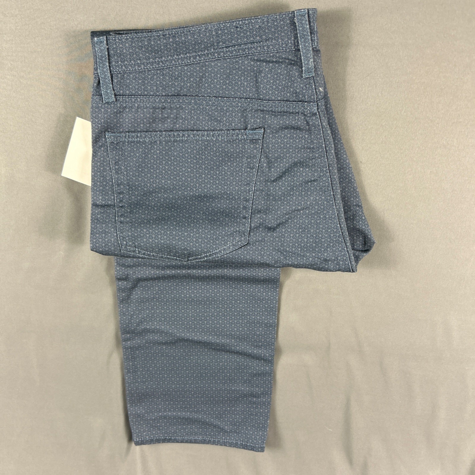 AG Jeans Everett Slim Straight 38 x 34 Blue Multi Cotton NWT MSRP $235