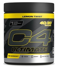 Cellucor C4 Ultimate Pre Workout Pulver Zitrone 20 Portionen (1er Pack), schwarz