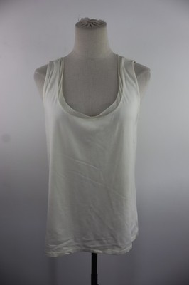 RALPH LAUREN ÄRMELLOSES SHIRT UNTERHEMD DAMEN BAUMWOLLE L WOMAN SHIRT CASUAL VINTAGE