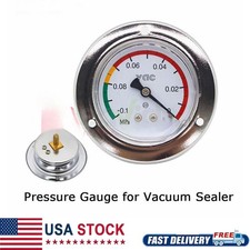 Vacuummeter Negative Pressure Gauge Manometer Air Pump Vacuum Sealer -0.1..0mpa Vacuummeter Negative Pressure Gauge Manometer Air Pump Vacuum Sealer -0.1..0mpa