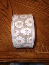 2.5 Inch Wired Edge Ribbon 50 Yards