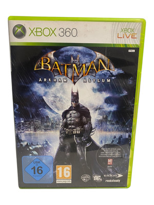 Batman: Arkham Asylum Microsoft Xbox 360 Spiel Game mit Anleitung