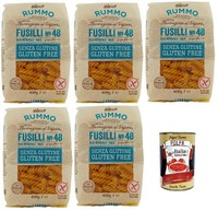 Rummo Glutenfreie Fusilli, 5X400G +Polpa