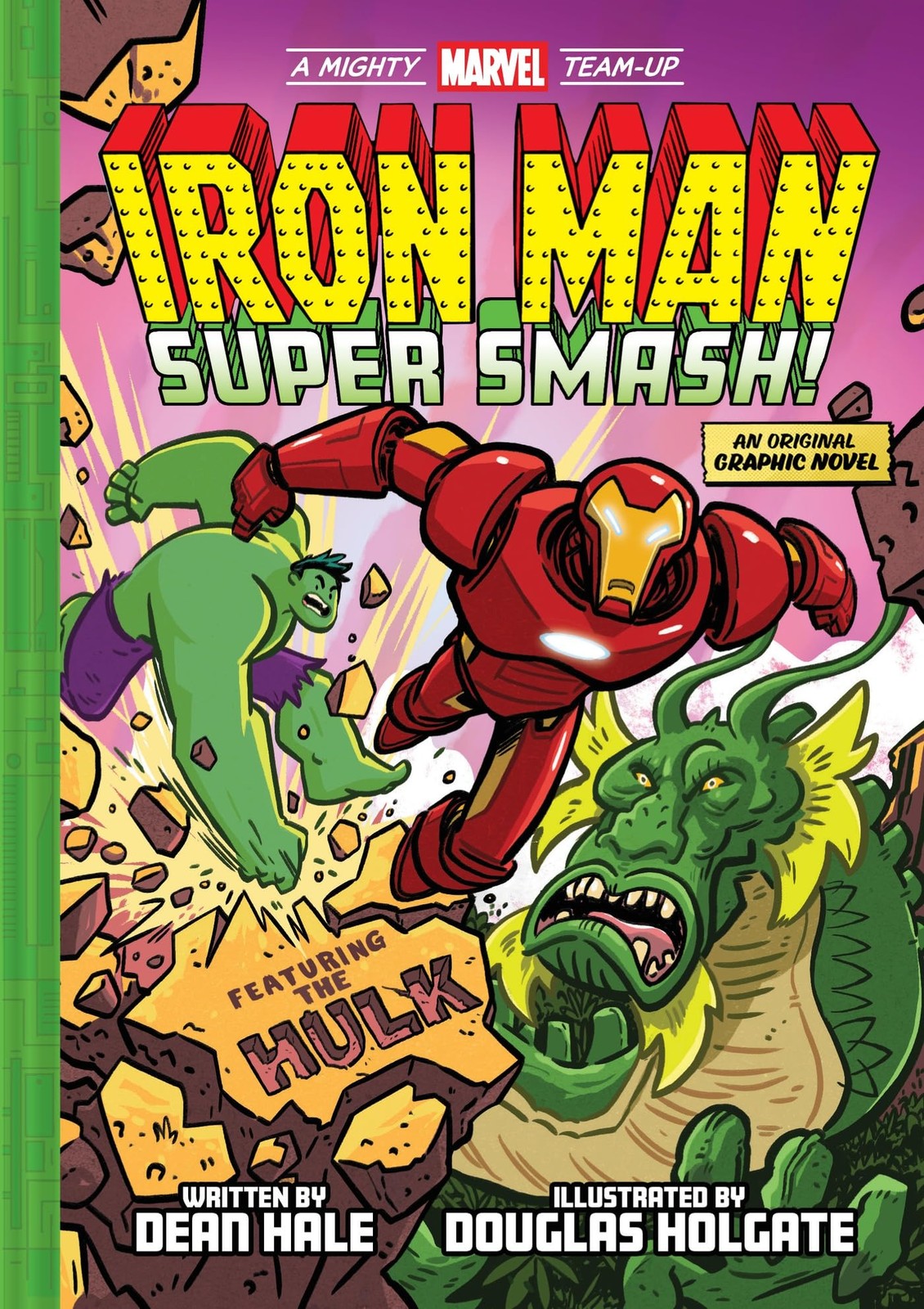 Iron Man: Super Smash! (A Mighty Marvel Team-Up) by Dean Hale (Hardback Book) - Image 4