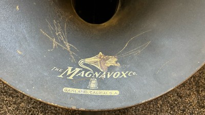 Vintage 1920's MAGNAVOX MODEL R3 Radio HORN SPEAKER W/ Thorola