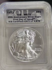 2011 US Silver Eagle $1 ICG MS70 FDOI #3971 of 4879