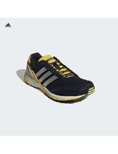 Adidas Adizero Adios OG 'Core Black Yellow JP7635 Women's Shoes Size 6 US New