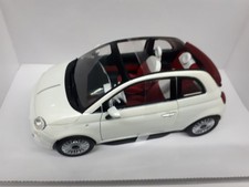 Mondo Motors 1/18 FIAT 500 C  VERSIONE CABRIO RARA DA REPERIRE NO BURAGO SOLIDO 