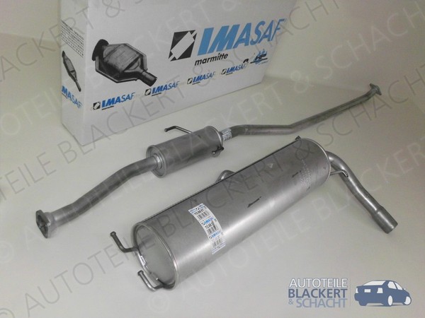 Imasaf Auspuffset für Toyota RAV 4 II 2.0 Vvti 4WD 2000-8/2003|5TüRer, Msd+Esd-image