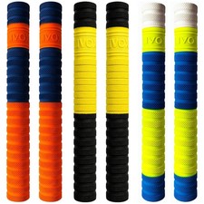 Comfortable fit Cricket Bat Rubber Grips For Better Shock Absorption Ultra Tacky