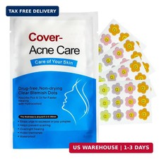 Pimple Patches - Hydrocolloid Acne Patches for Face - Cruelty-Free Zit Patches f
