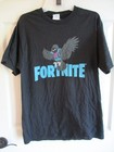 Camisa negra Fortnite para niños talla mediana