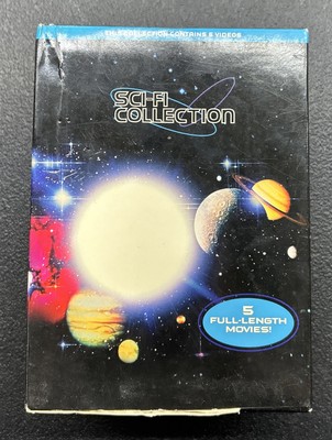 Sci-Fi Collection VHS Set Capricorn One,Deep Star Six,Millenium,Moon 44,Asteroid