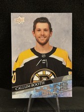 2020-2021 Upper Deck Young Guns #704 Callum Booth Rookie Boston Bruins RC