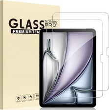 iPad Air 11" M3 7th Gen 2025 Screen Protector Tempered Glass A3266/A3267/A3270