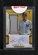 2018 Triple Threads Single Jumbo Relics Gold 22/25 Dellin Betances Auto 19n6