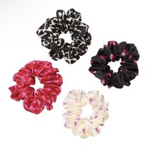 VICTORIA's SECRET - Pack of 4 Scrunchies Hair Gift Set ,limited edition Heart
