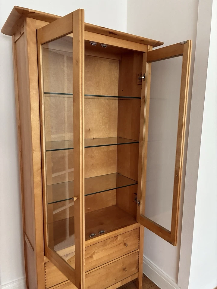 Display Cabinet With Two Drawers Marks And Spencers Corolla - Image 4 of 4