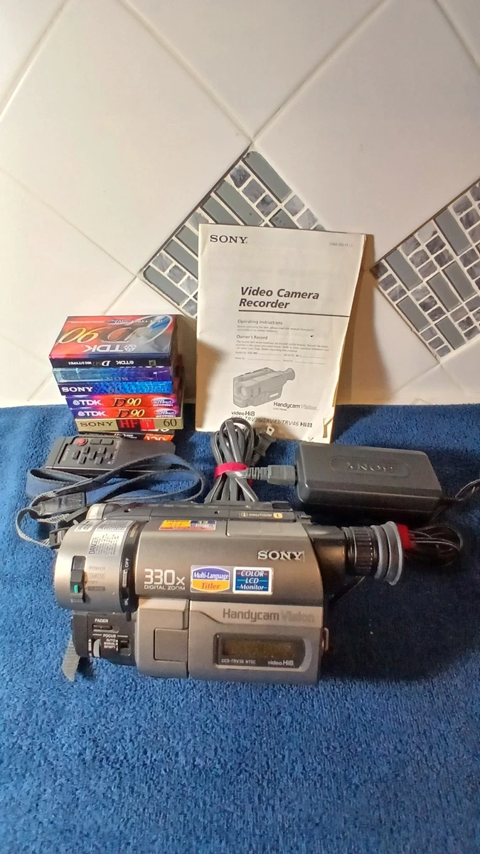 Sony Handycam Vision 10-19x Camcorders for sale | eBay