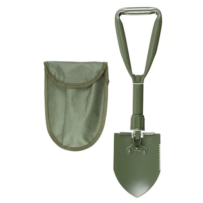 MFH Klappspaten 3-teilig Schaufel Spaten Säge Hacke Mini Tasche Camping Outdoor