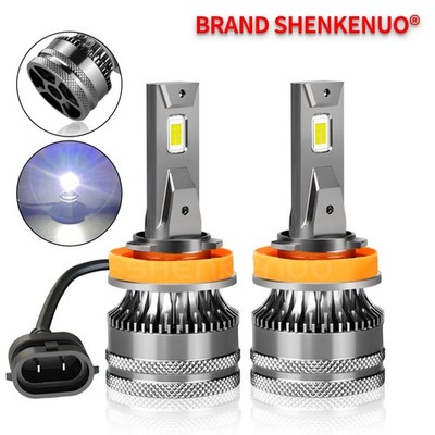 For Chrysler Town & Country 2008-2016 2X H11 White LED Headlight Low Beam Bulbs
