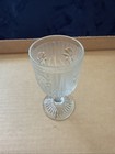 clear, Jeanette Iris And Herringbone, 4 Inch Wines, Set Of 12 No Chips Or Cracks — photo 2