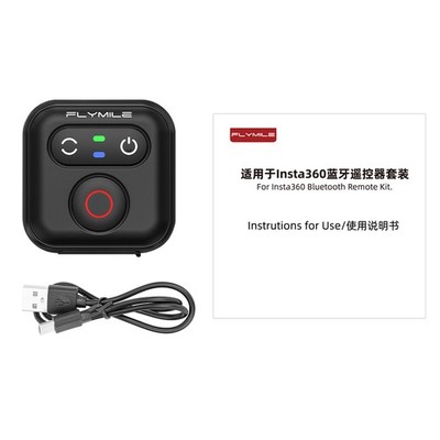 For Insta360 Go 3S Bluetooth Remote Controller 50M Wireless Smart Shutter Remote