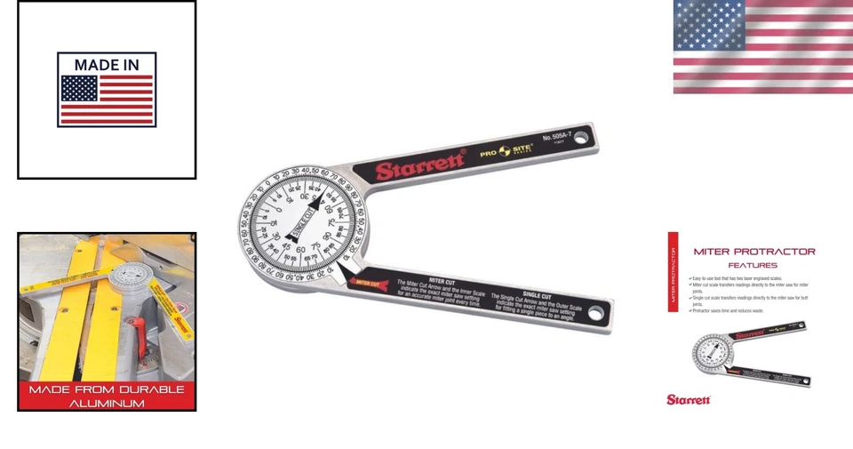 ProSite Miter Protractor Angle Finder 7" - Image 2 of 4